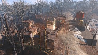 Fallout 4: Oberland Wasteland Settlement. Pre-deco tour (wip) (pc/mods)