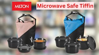 Microwave Safe 3 Container Lunch Box | Milton Lunch Box | Best Lunch Box  For Office