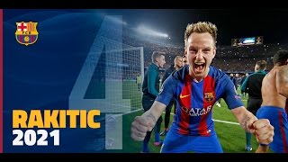 Fc barcelona has announced that it reached an agreement with ivan
rakitic to extend his contract through 30 june 2021. the buyout clause
will be set at 125 million euros. croat came ...