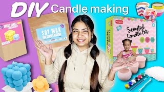 *4 Unique Viral Candles Diy* Candle Making At Home