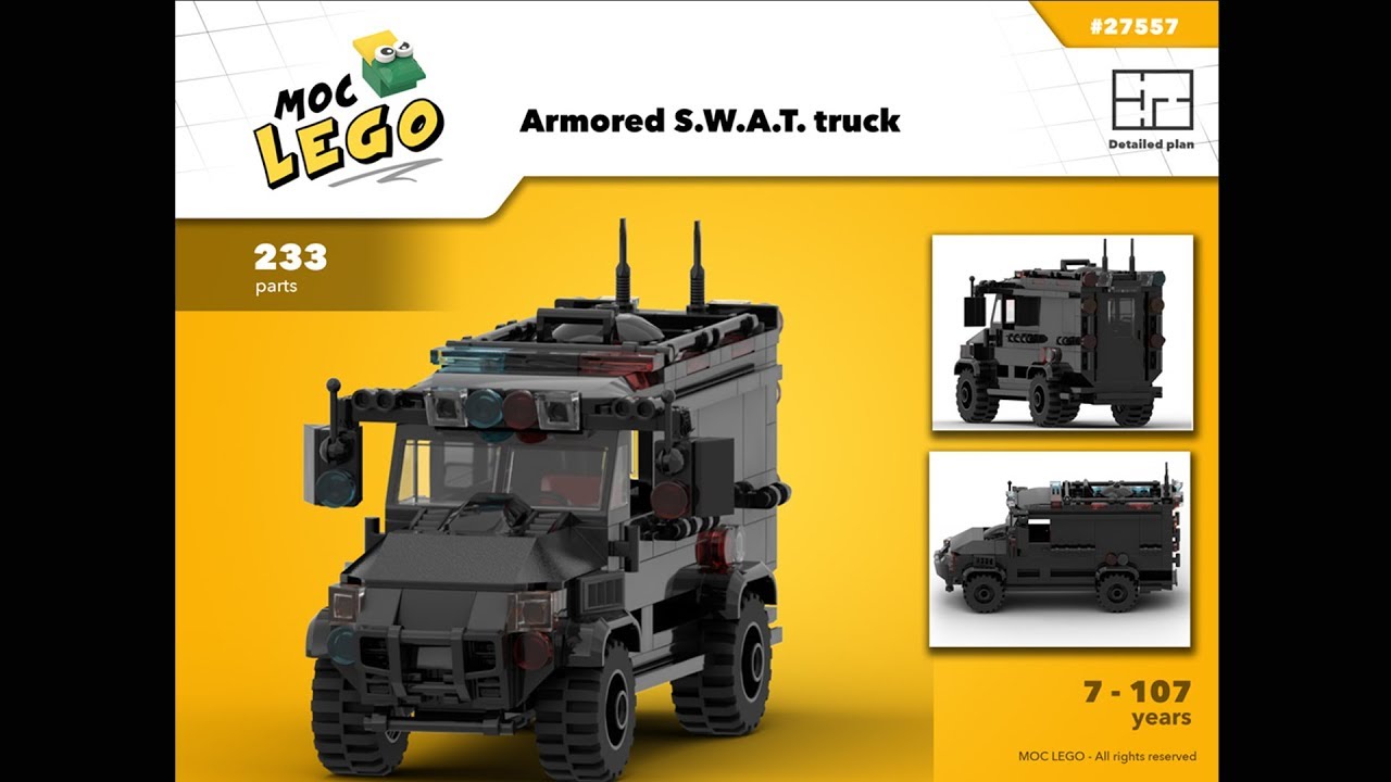 LEGO MOC Armored truck by | - Build with