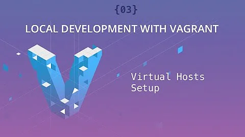 Local Development With Vagrant - Part 03 - Virtual Hosts Setup