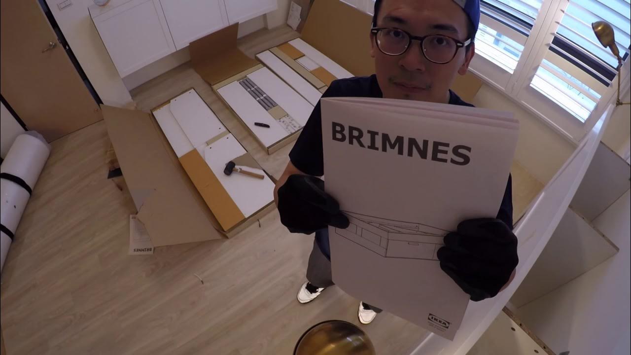 20170130 IKEA BRIMNES BED ASSEMBLY 床組 組裝縮時 YouTube