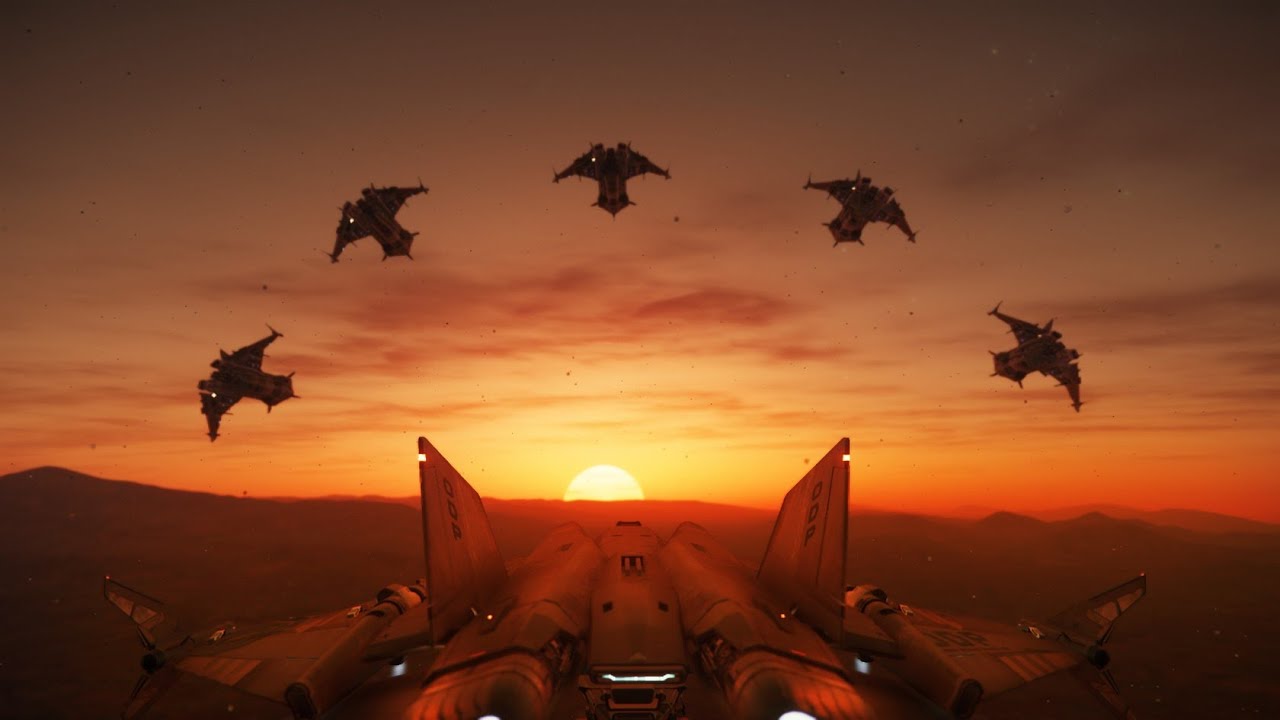 Star Citizen - Flight training - Aegis Gladius - Quimera Guild - YouTube