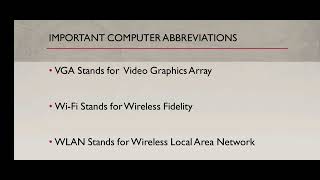 #VGA #Wi-Fi #WLAN computer Abbreviations #imnotebook