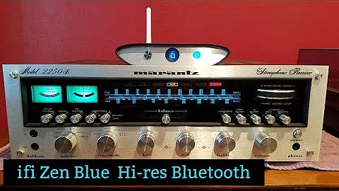 ifi ZEN Blue Hi Res Bluetooth Receiver UNBOXING