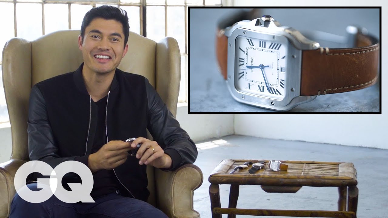 Henry Golding Shows Off His Watch Collection 