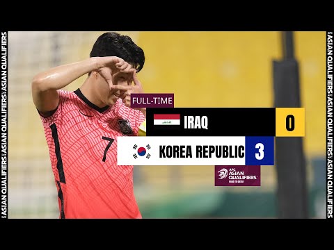 #AsianQualifiers - Group A | Iraq 0 - 3 Korea Republic