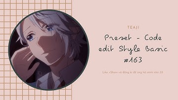 25 Preset - Code Alight Motion || Edit Style Basic (beat nhanh + beat chậm) #163 ヽTeaji