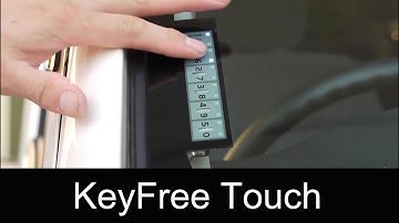 New Keyless entry keypad install inside the windshield