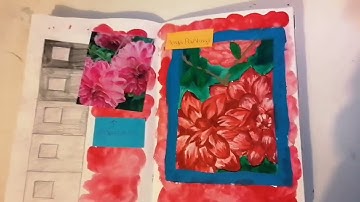 NCAD Portfolio submission sketchbook 2 2022