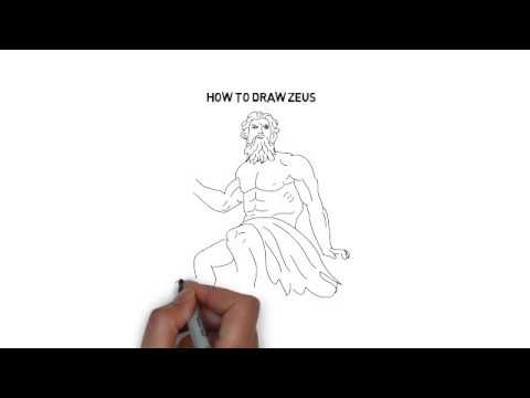 How to draw Zeus - YouTube