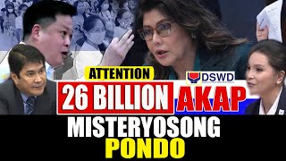 ◾👉 MISTERYOSONG 26 BILLION BUDGET NG DSWD AKAP