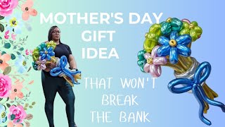 Balloon Flower Bouquet💐 idea | Mother's Day gift idea that won't break the bank #balloons #tutorial