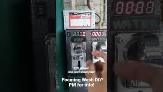 Vendo Diy Foaming Wash Operating In 12V 5Peso Car Wash