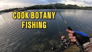 Tough winter fishing Botany Bay