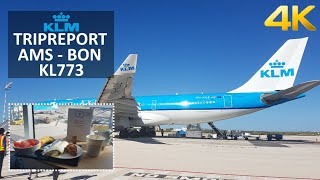 ✈ [4K] TRIPREPORT | KLM | Airbus A330-200 | Amsterdam (AMS) - Bonaire (BON) | Economy Comfort Class