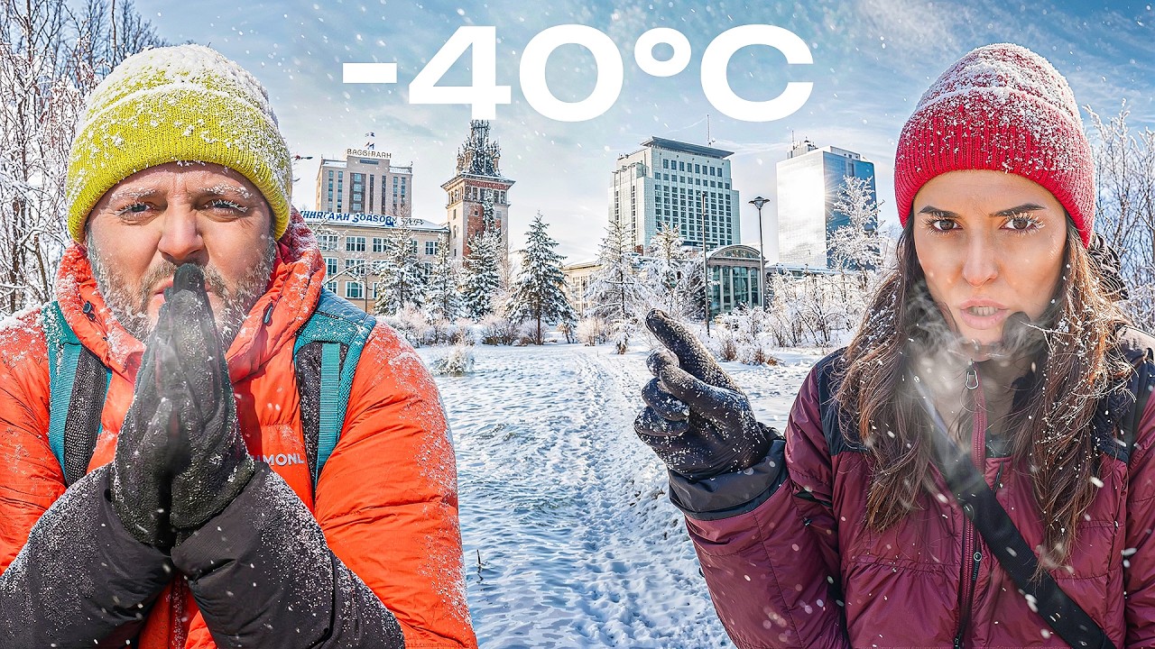 Am ajuns în cea mai friguroasă capitală din lume! Nu eram pregătiți pentru șocul ăsta – Video