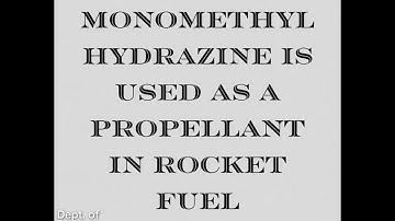 Dangers of Monomethyl Hydrazine (1996)