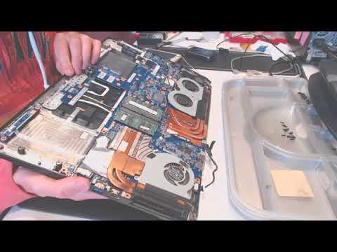 Sager Clevo P670RE Notebook Computer Laptop dc power jack repair fix by Power Jack Repair