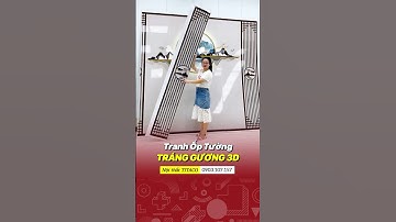 Tấm ốp tranh tráng gương 3d siêu bóng tphcm #shortvideo #shorts