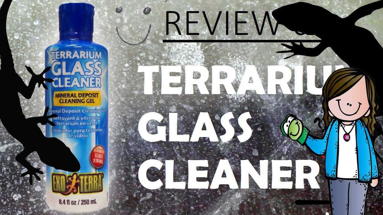 Cómo limpiar un terrario. Mi experiencia con Terrarium Glass Cleaner de