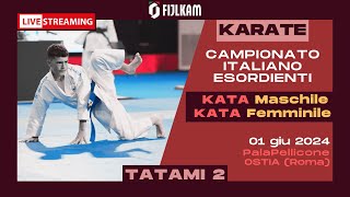 Karate - Campionato Italiano Esordienti 2024 - Kata Tatami2