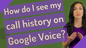 How do I see my call history on Google Voice?
