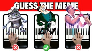 Guess the MEME 🎹 Gigachad 😃 MrBeast 😺 Cat Vibing 🎷 Epic Sax 🐸 Crazy Frog 🐵 Dance Monkey