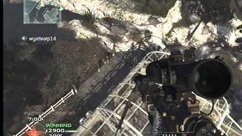 MW2 Challenge lobby Quickscoping