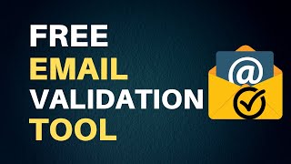 Free Email Validation Tool | How Verify Email For Free | Lead Generation Tool | Rh Tech