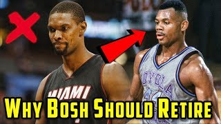 Why Chris Bosh Should NEVER PLAY In The NBA Again!