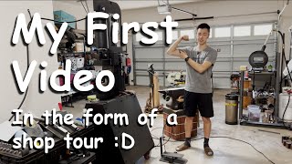 My First Video!!! | Jhublades Shop Tour