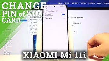 How to Remove PIN from SIM Card in XIAOMI Mi 11i – Disable SIM PIN