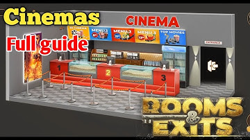 Rooms and Exits Level 2 Cinema Chapter 2 Walkthrough ( No Honor Among Thieves )