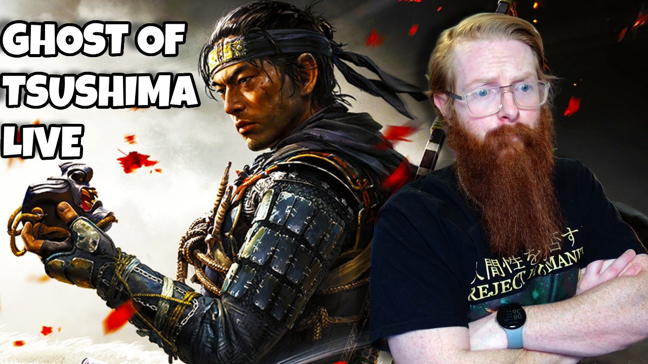 🍋LIVE - My First Playthrough Of Ghost of Tsushima🍋 #shorts