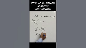 value of x in Logarithmic problems for sukkur iba entry test one paper mcqs test preparation #iba