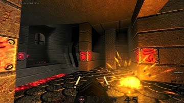 Quake - Episode 3 - E3m7 - The Haunted Halls [Secret Level] [All Secrets]
