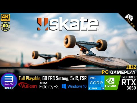 Steam Deck - Skate 3 RPCS3 (60fps!) 