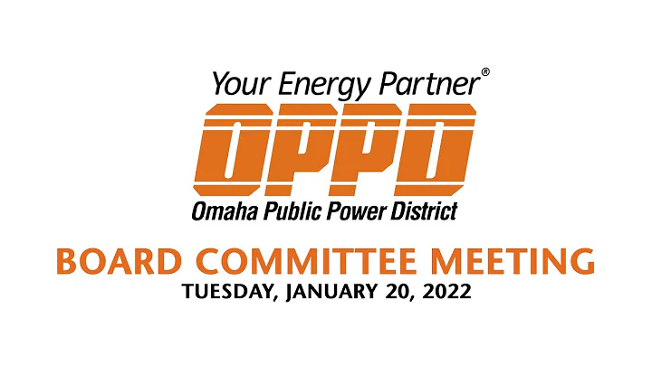 OPPD Board of Directors Meeting  January 20, 2022