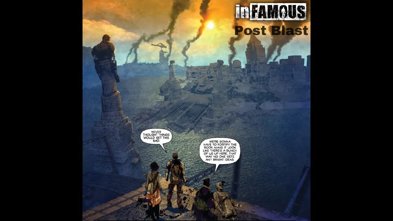 inFAMOUS Post Blast Graphic Novel Dub