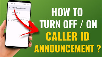 How To Disable / Enable Caller Id Announcement In Any Android Phone | Google Dialer | English