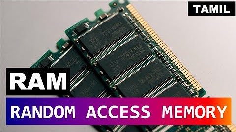 RAM - Random Access Memory Explained in tamil | temporary memory | volatile memory | Manojkumar C