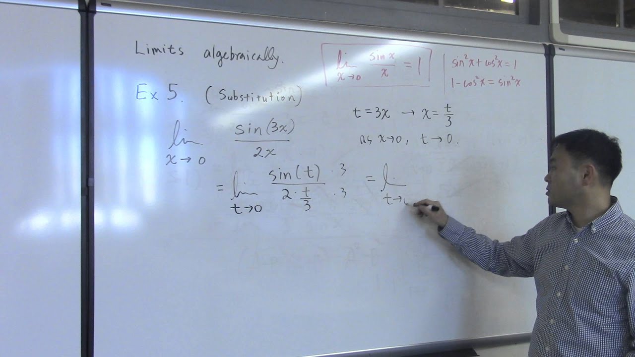 lec4-5 evaluating limits using substitution - YouTube