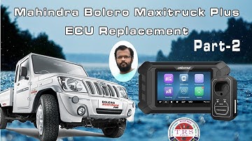 Mahindra Bolero ECU Replacement by Obdstar KMD DP5