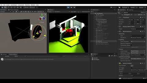 [Unity] Custom deferred renderer utilizing the command buffers and screen space raytraced lights