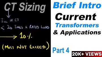 Brief Intro to Current Transformers and its Applications Part 4: CT Sizing