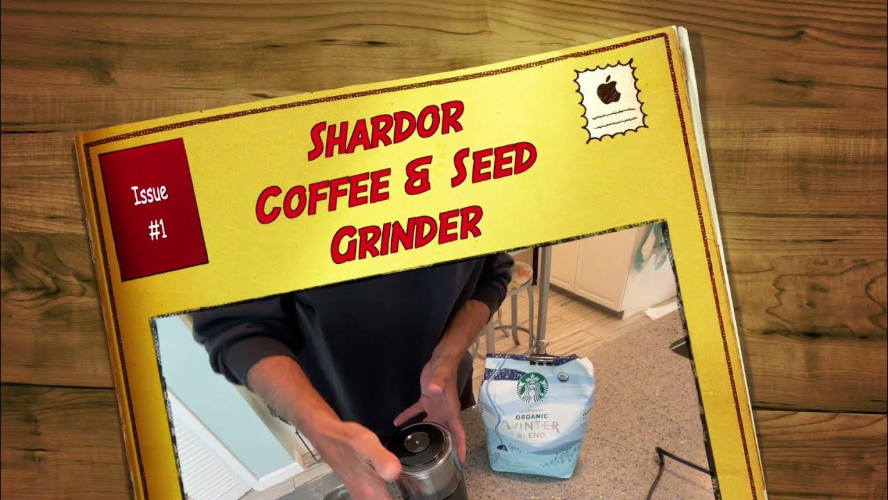 SHARDOR Coffee Grinder Electric, Spice Grinder Electric, Herb Grinder,  Grinder for Coffee Bean Spices and Seeds with 2 Removable Stainless Steel  Bowls, Black.