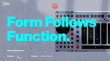 Synth interface design and UX // Unknown Devices, Ciro Caputo // Synth Design Podcast