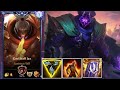Rank 1 JAX aims to destroy MORDEKAISER with Conqueror after making a mistake in the opening play💀